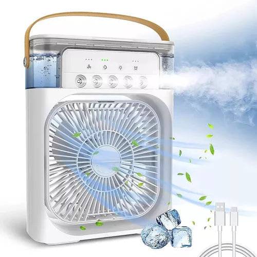 Ventilador de aire con Agua Portátil