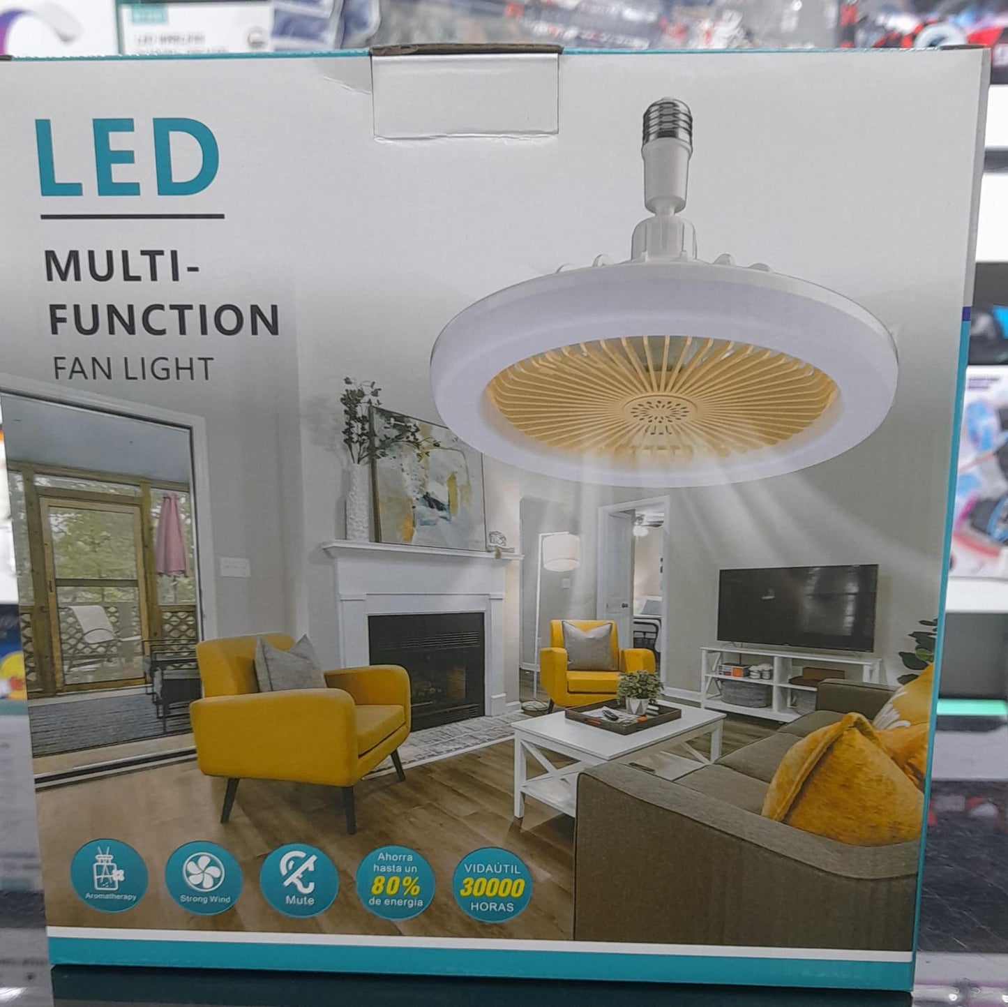 Ventilador Led Multifunción