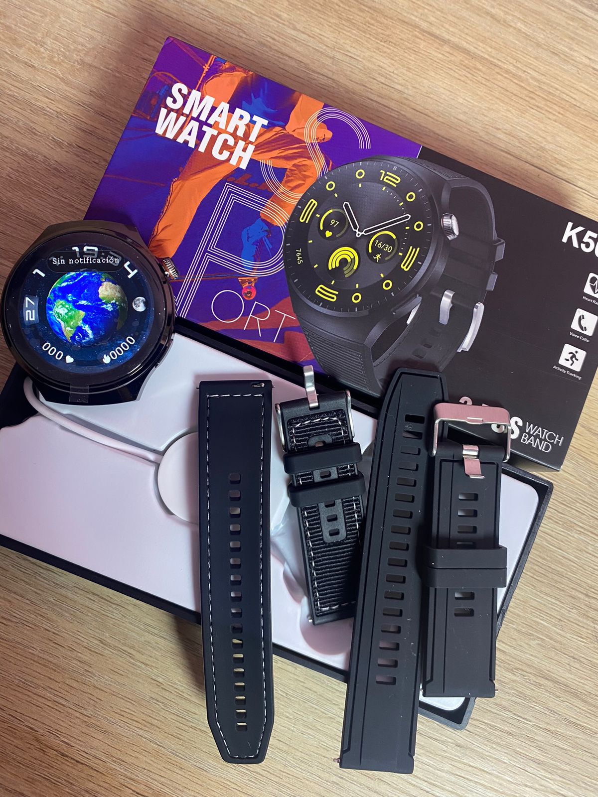 Smartwatch Doble Pulso K500