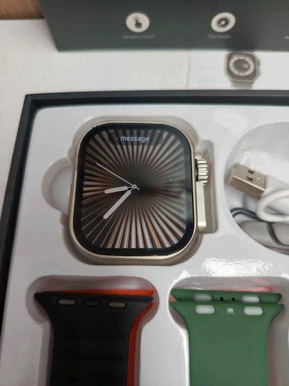 COMBO V22 SMARTWATCH + AUDÍFONOS INALÁMBRICOS + 14 CORREAS