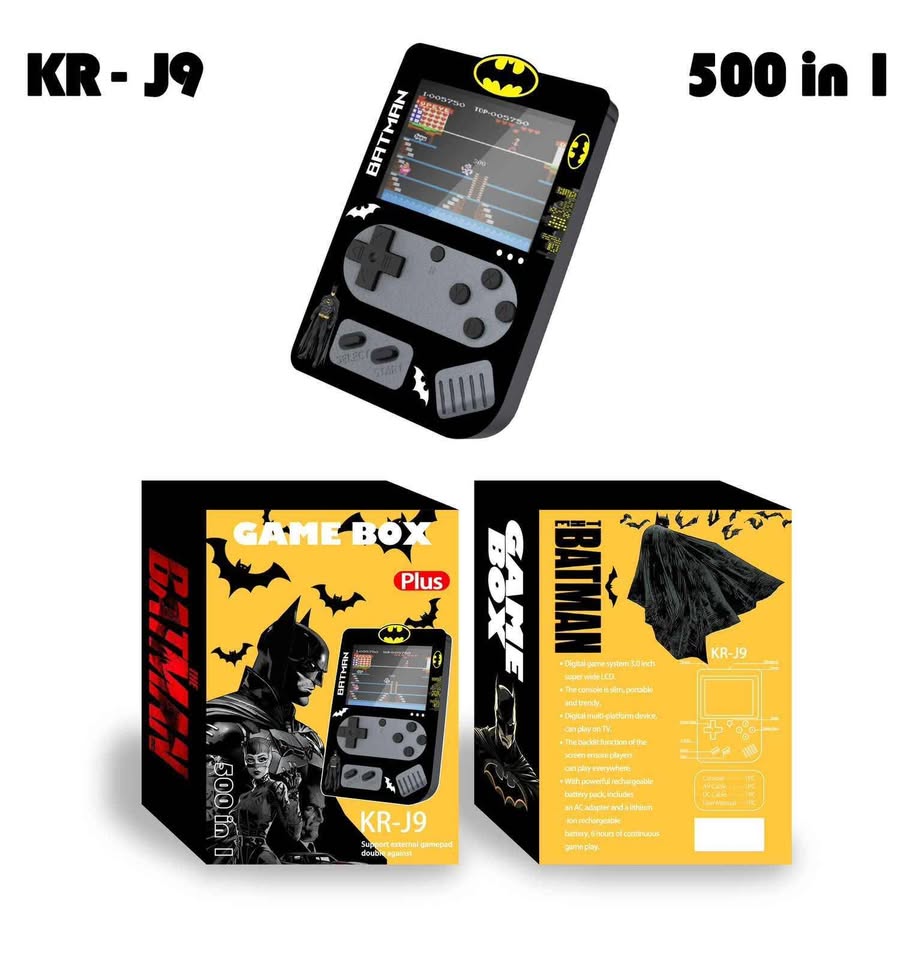 GAME BOX 500 EN 1 KR-J9 🎮