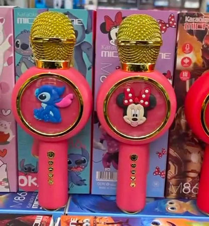 MICROFONO KARAOKE PARA NIÑOS PORTÁTIL BLUETOOTH