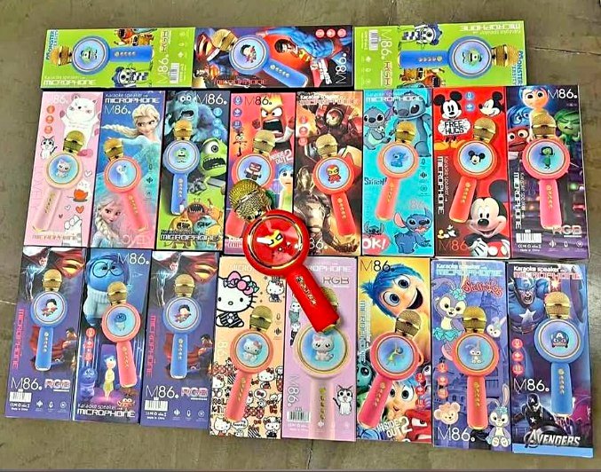 MICROFONO KARAOKE PARA NIÑOS PORTÁTIL BLUETOOTH