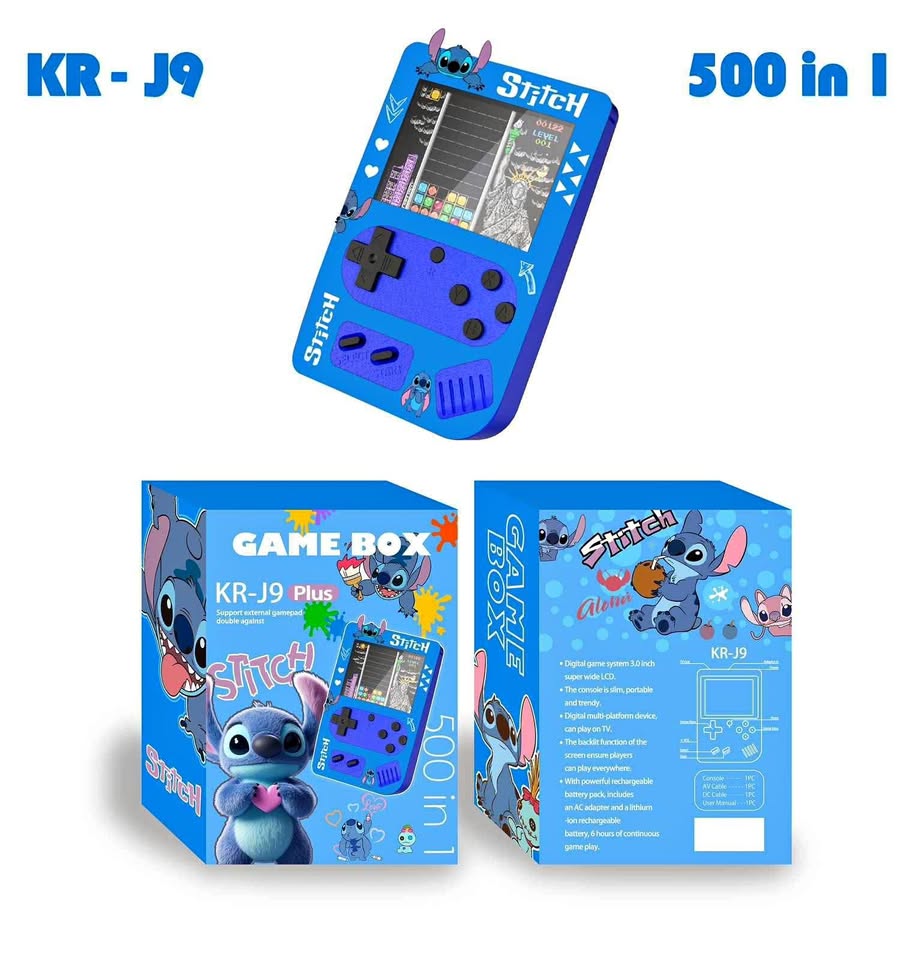 GAME BOX 500 EN 1 KR-J9 🎮