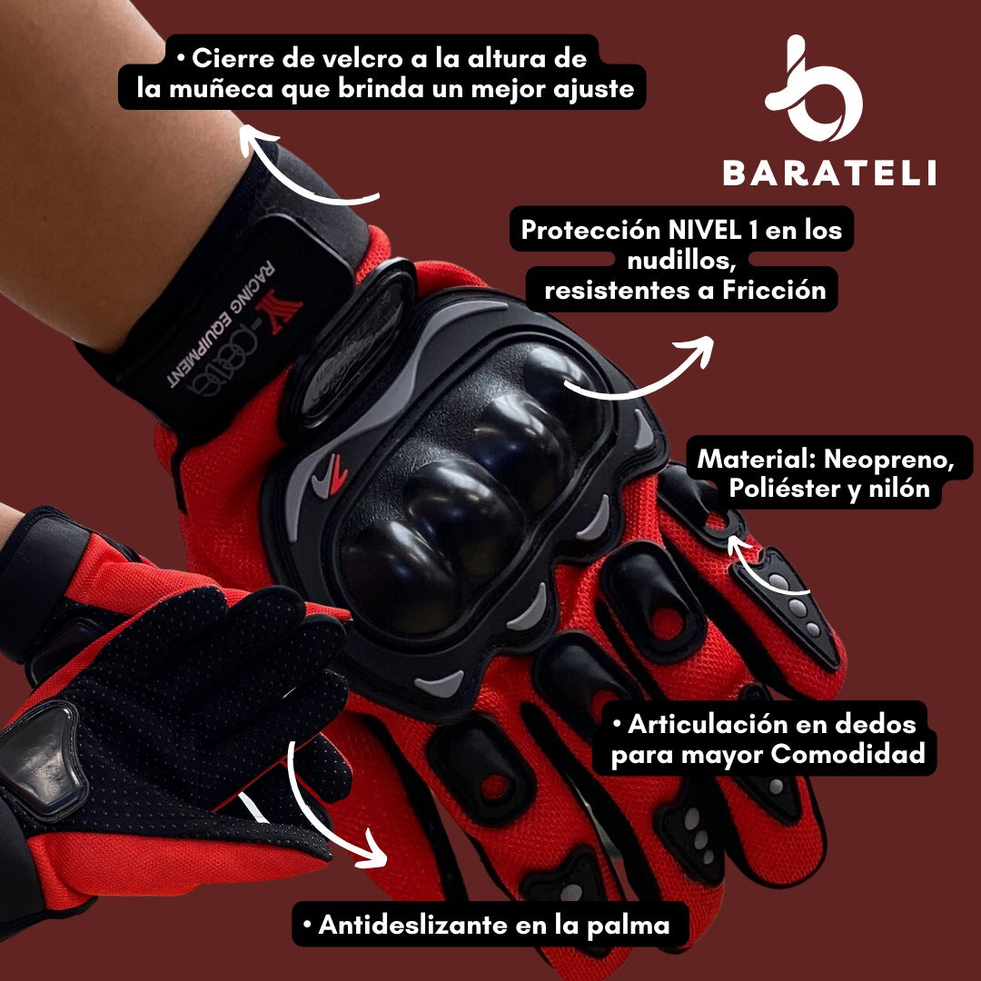 GUANTES MOTOCICLISTA