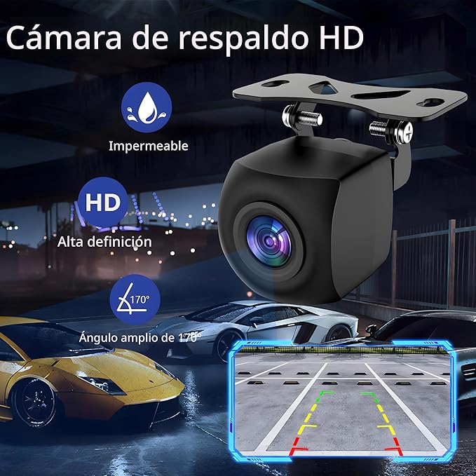 CARPLAY - PANTALLA TÁCTIL PORTÁTIL HD DE 7 PULGADAS