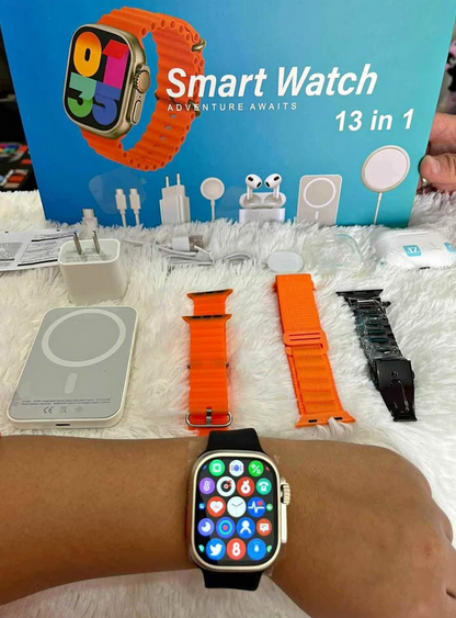 🔥COMBO SMARTWACH 13 EN 1 Y-50 ⭐