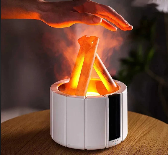 Difusor Humidificador Diseño de Fogata