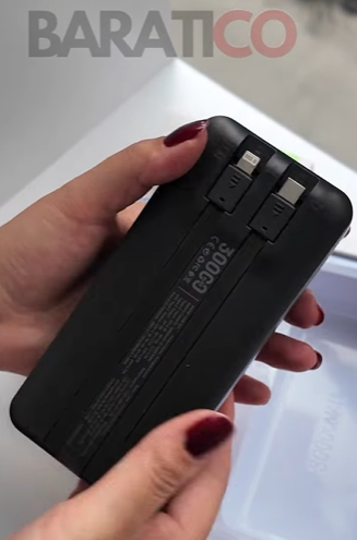 Powerbank 30.000mha Pantalla Digital LED