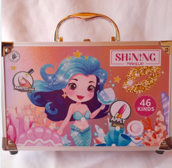 KIT DE MAQUILLAJE PARA NIÑAS 🧜‍♀️💄