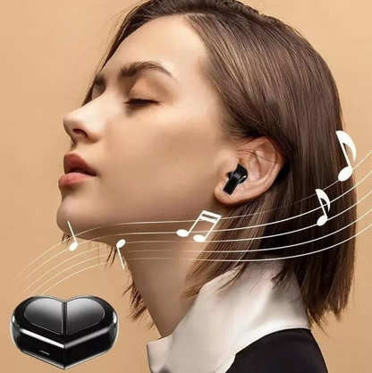 Audifonos Bluetooth Inalámbricos Con Forma De Corazón