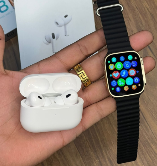 Smartwatch Serie 9 Ultra + Airpods Pro 2