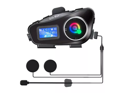 Intercomunicador Para Casco Fm Bluetooth Q-58