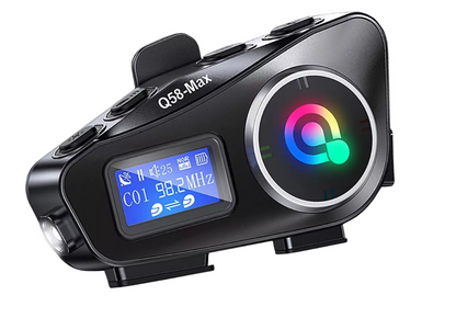 Intercomunicador Para Casco Fm Bluetooth Q-58