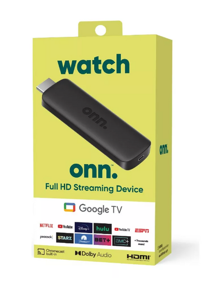 Convertidor Smart Tv Box Watch Onn