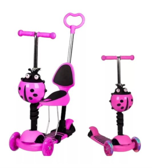 Patineta Scooter Convertible 5 En 1 Para Niños