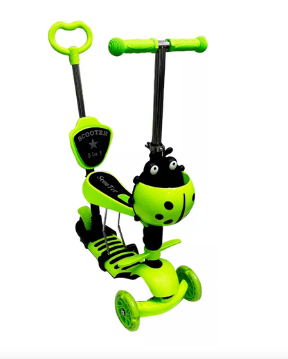 Patineta Scooter Convertible 5 En 1 Para Niños