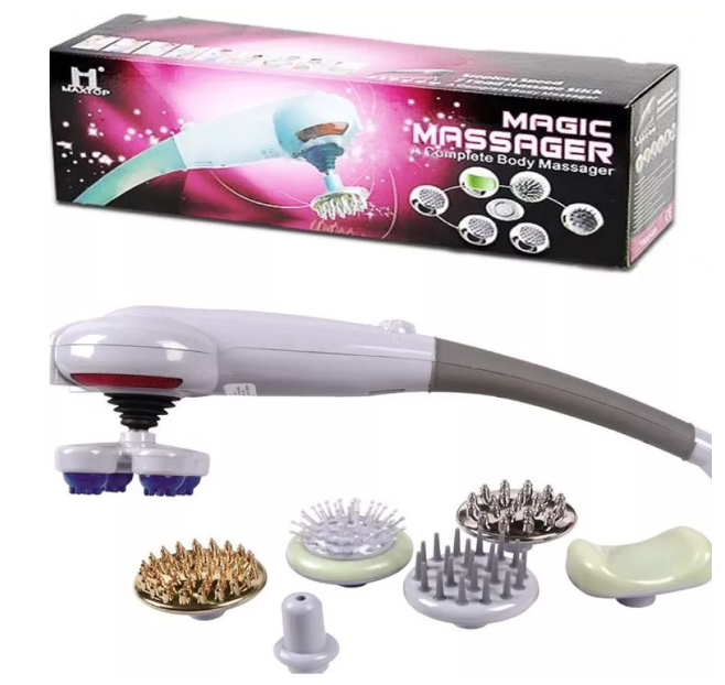 Masajeador Eléctrico Relajante Magic Massager 8 en 1