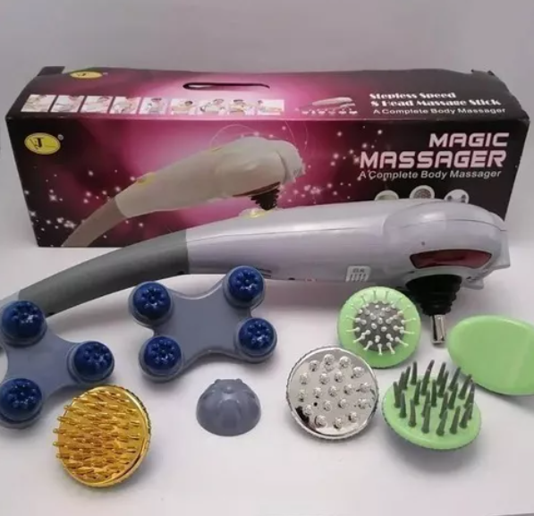 Masajeador Eléctrico Relajante Magic Massager 8 en 1