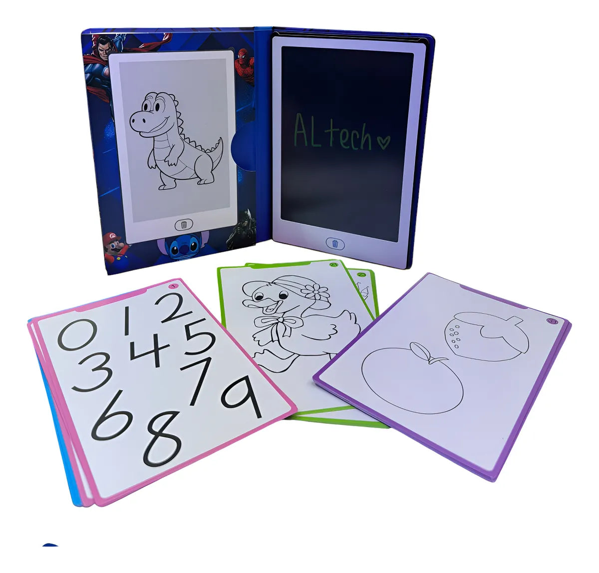 LIBRO MAGICO CON BOCETOS INTERCAMBIABLES