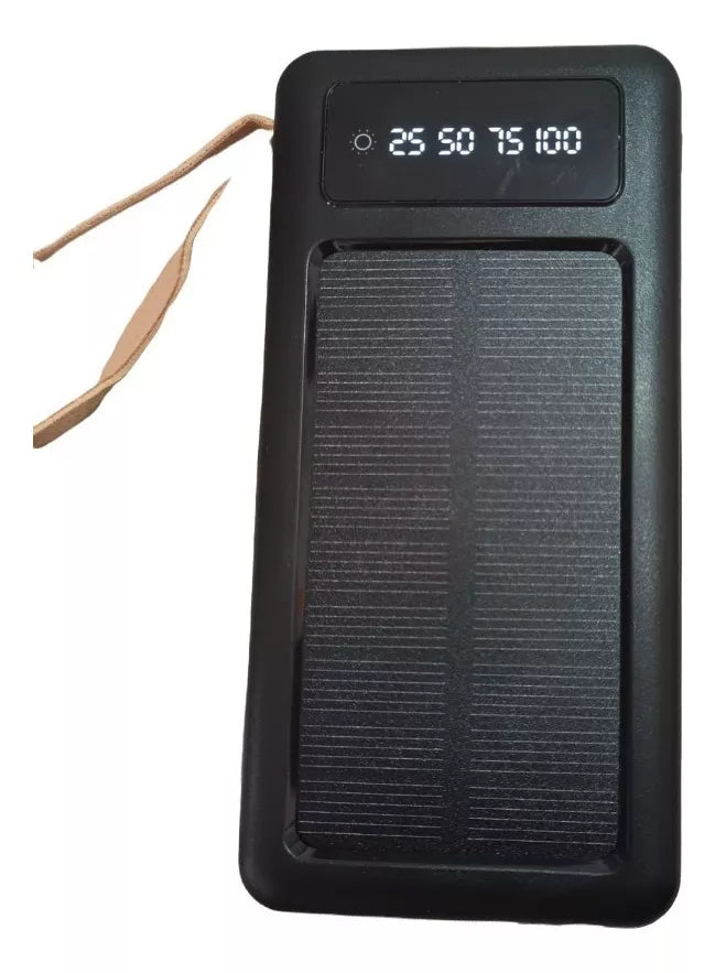 PowerBank Solar 10000mah Pantalla LED