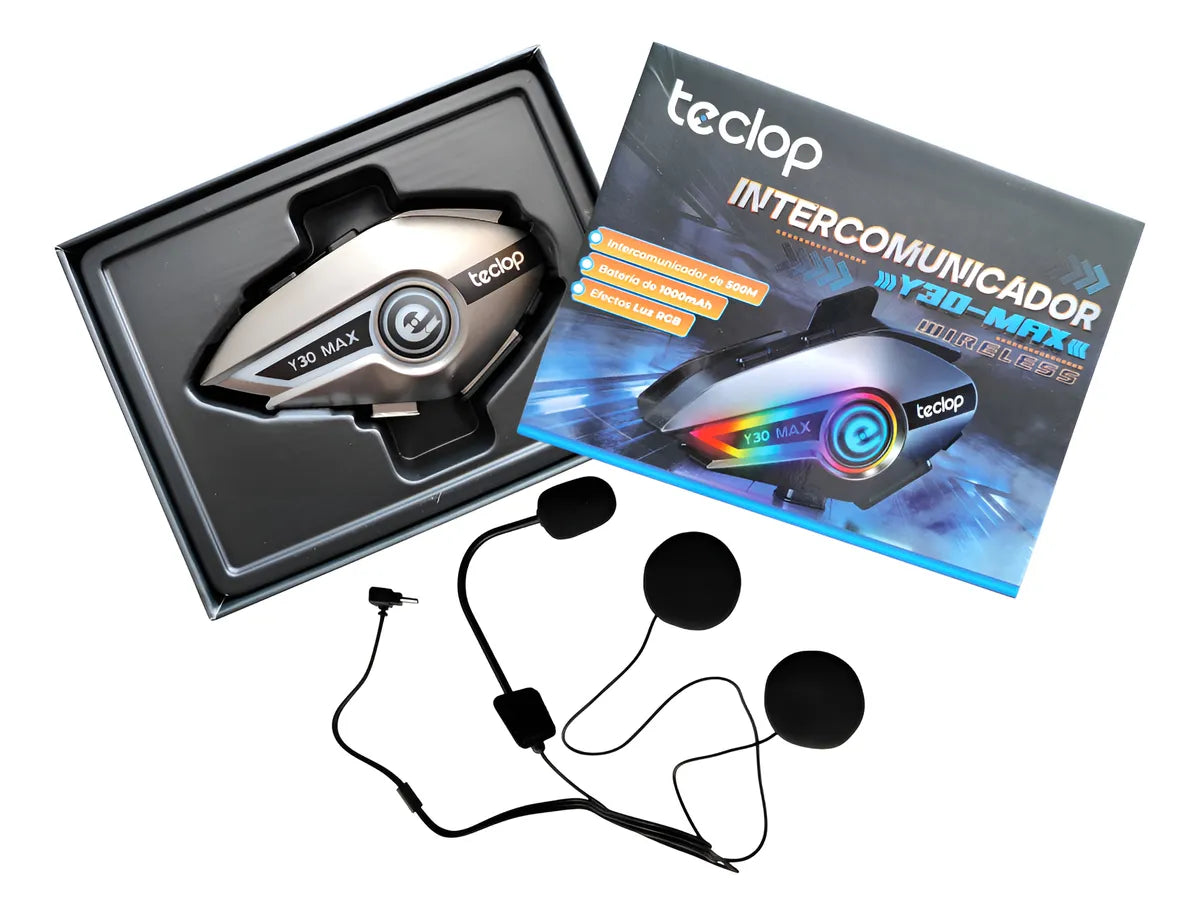 INTERCOMUNICADOR PARA MOTO BLUETOOTH Y30👌