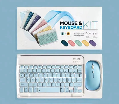 Juego de teclado y ratón Bluetooth inalámbrico Universal