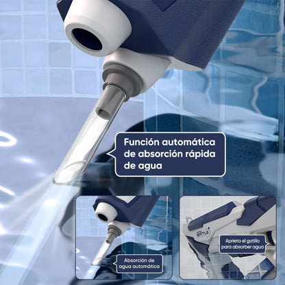 PISTOLA DE AGUA ELÉCTRICA ALTA PRESIÓN ABSORCIÓN AUTOMÁTICA 🌊