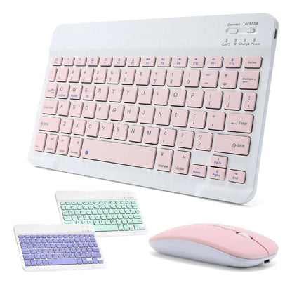 Juego de teclado y ratón Bluetooth inalámbrico Universal