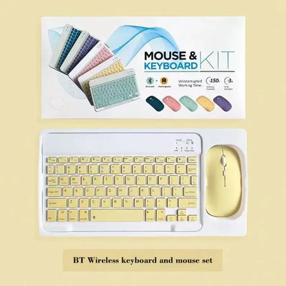 Juego de teclado y ratón Bluetooth inalámbrico Universal