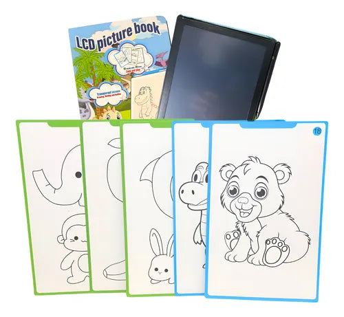 LIBRO MAGICO CON BOCETOS INTERCAMBIABLES