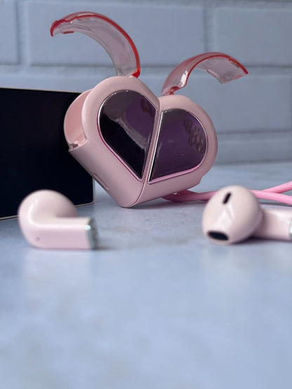 Audifonos Bluetooth Inalámbricos Con Forma De Corazón