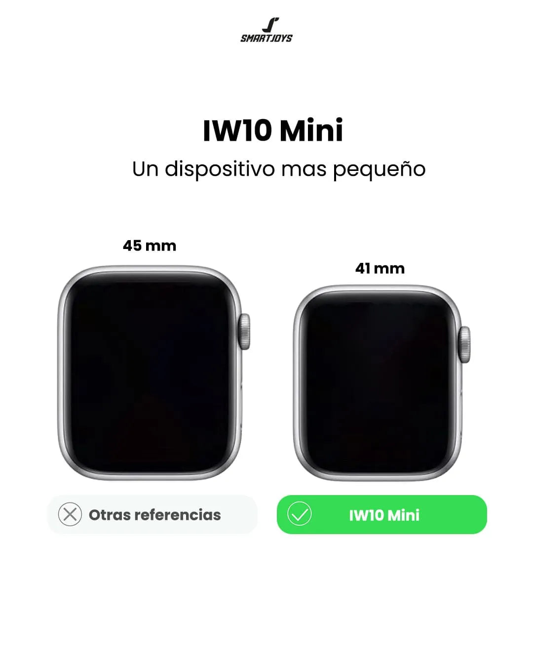 Reloj inteligente Smartwatch IW10 MINI