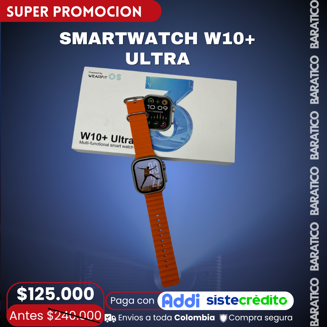 SMARTWATCH W10+ ULTRA