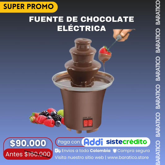 FUENTE DE CHOCOLATE ELÉCTRICA