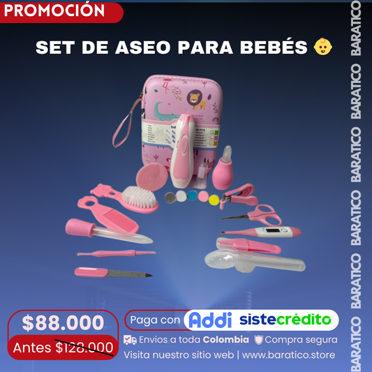 SET DE ASEO PARA BEBÉS 👶