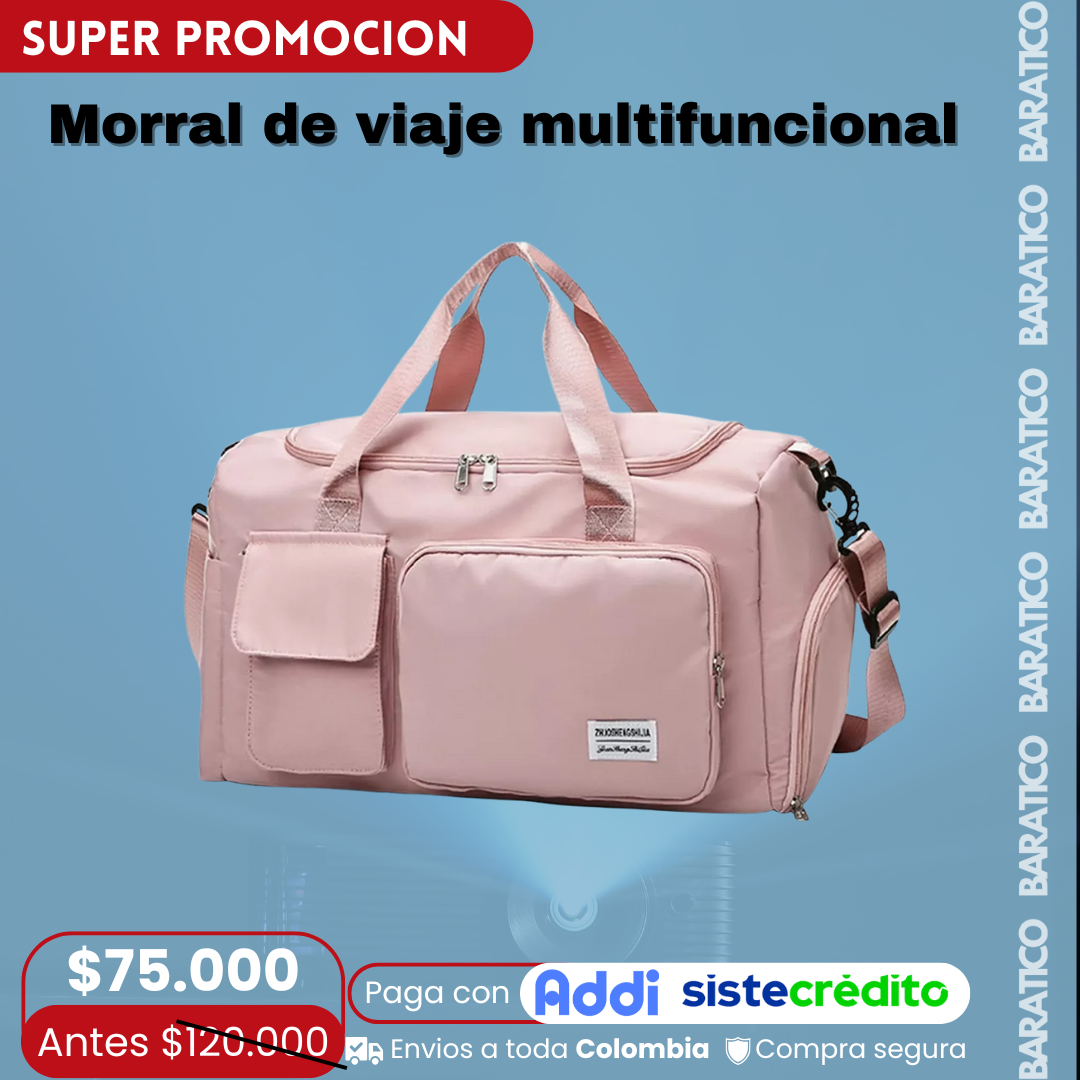 Morral de viaje multifuncional