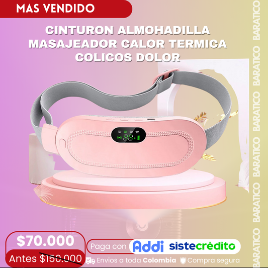 Cinturon Faja Termica Para Colicos Menstruales