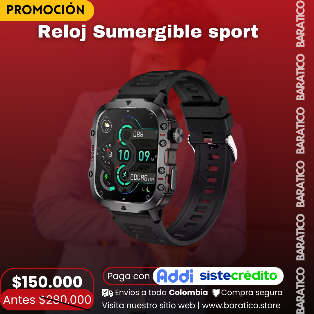Reloj Sumergible sport