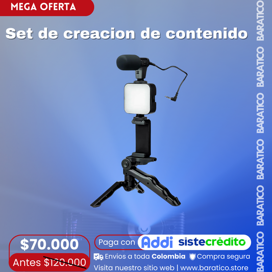 Set Creación de Contenido