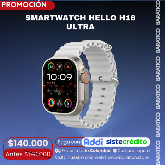 SMARTWATCH HELLO H16 ULTRA