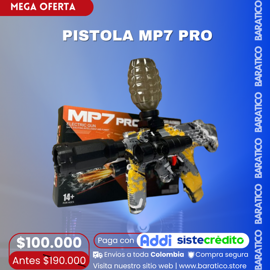 PISTOLA MP7 PRO