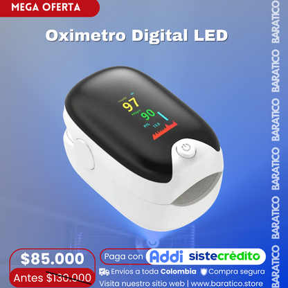 Oximetro Digital LED