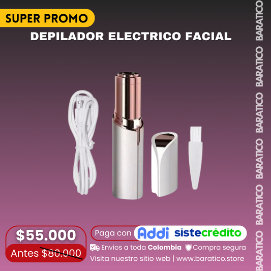 DEPILADOR ELECTRICO FACIAL