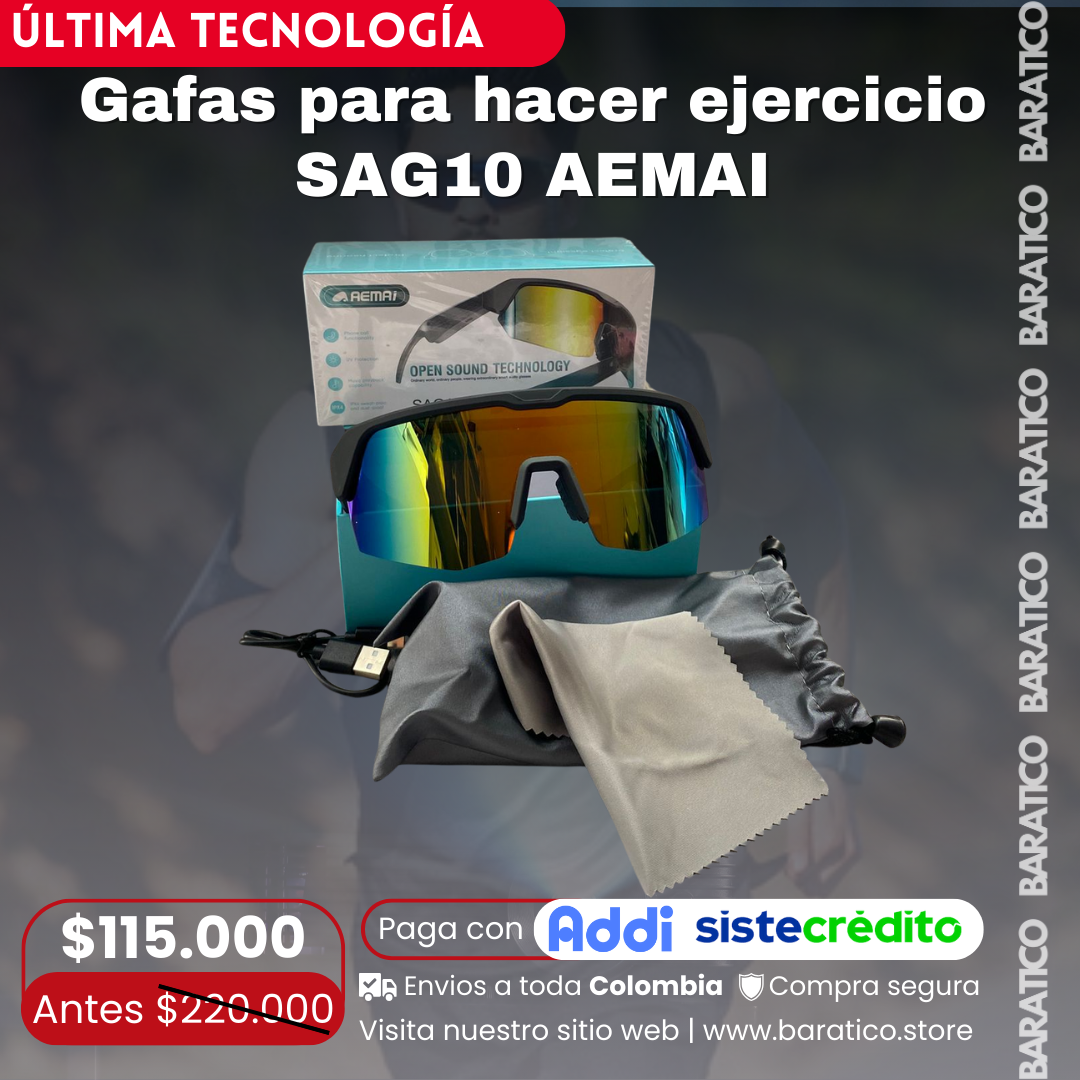 GAFAS PARA HACER EJERCICIO SAG10 AEMAI – BCOL