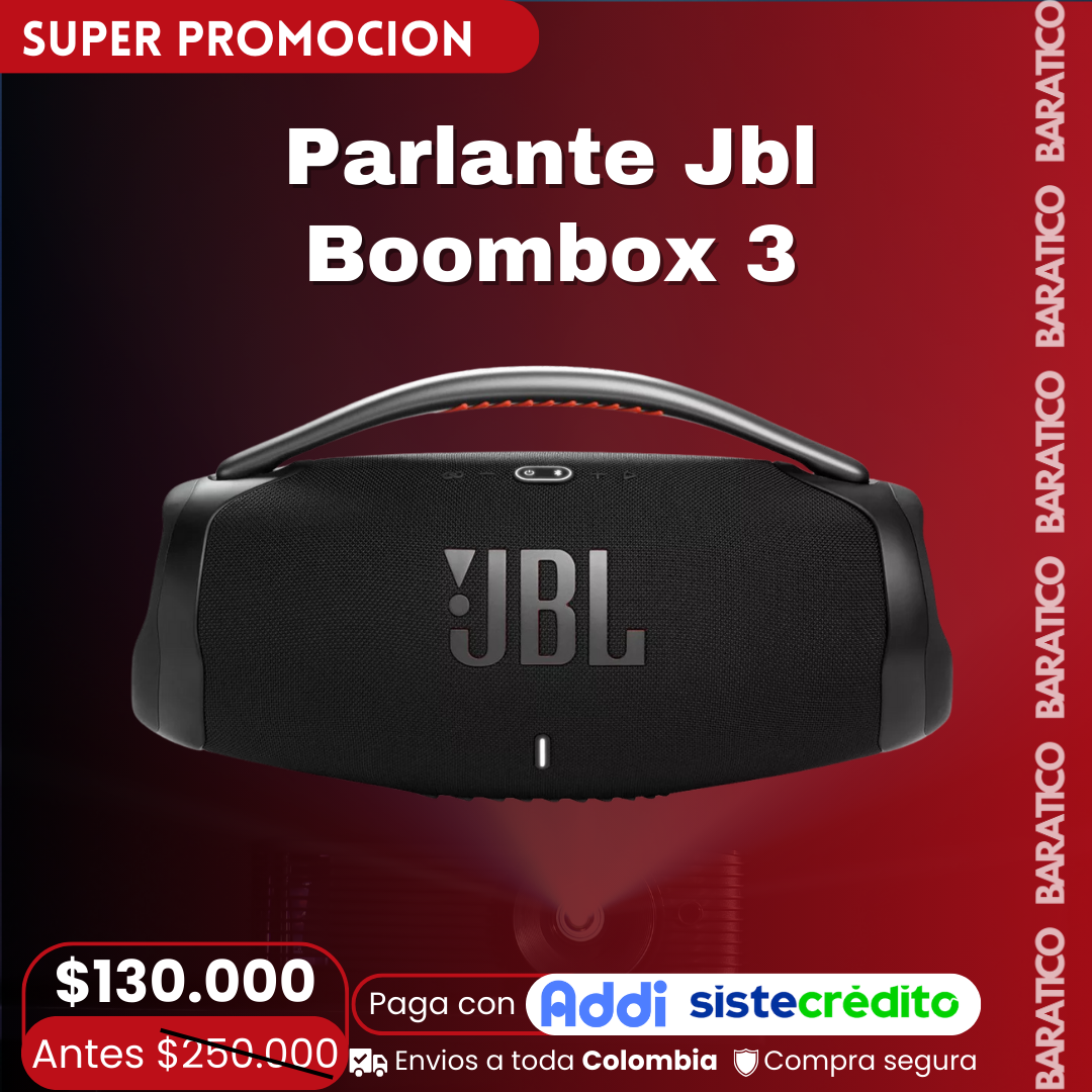 Parlante Jbl Boombox 3