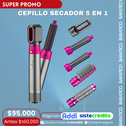 CEPILLO SECADOR 5 EN 1