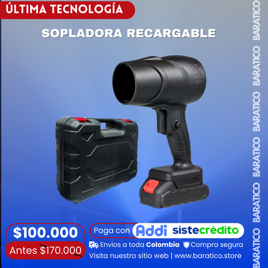 SOPLADORA RECARGABLE