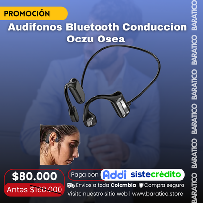 Audifonos Bluetooth Conduccion Osea Oczu
