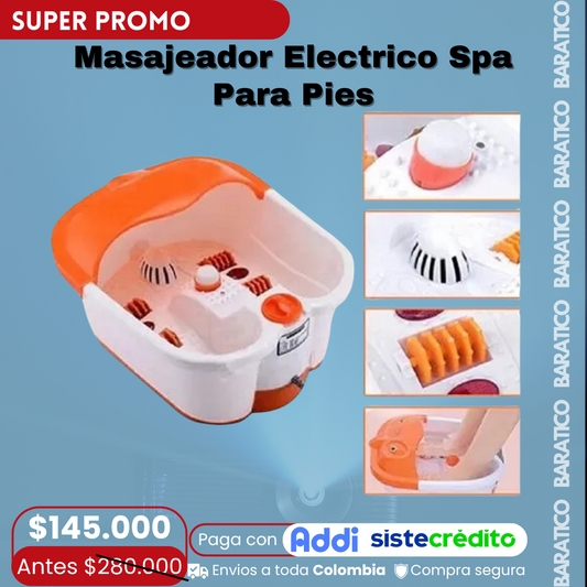 Masajeador Electrico Spa Para Pies